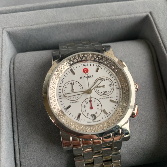 Michele Deco Sport Sail Chronograph Dial - Picture 2 of 6